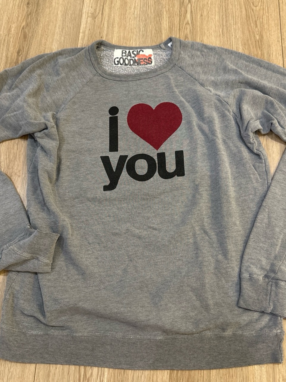 Freecity "I ❤ You" Graphic Sweatshirt